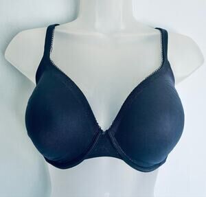 Victoria's Secret Bra Lined Perfect Coverage 36D Everyday Navy
